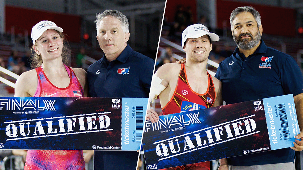Olympic medalists Amit Elor, Spencer Lee among 12 World Team Trials champions qualified for 2026 Final X, presented by Kerberos Capital Management