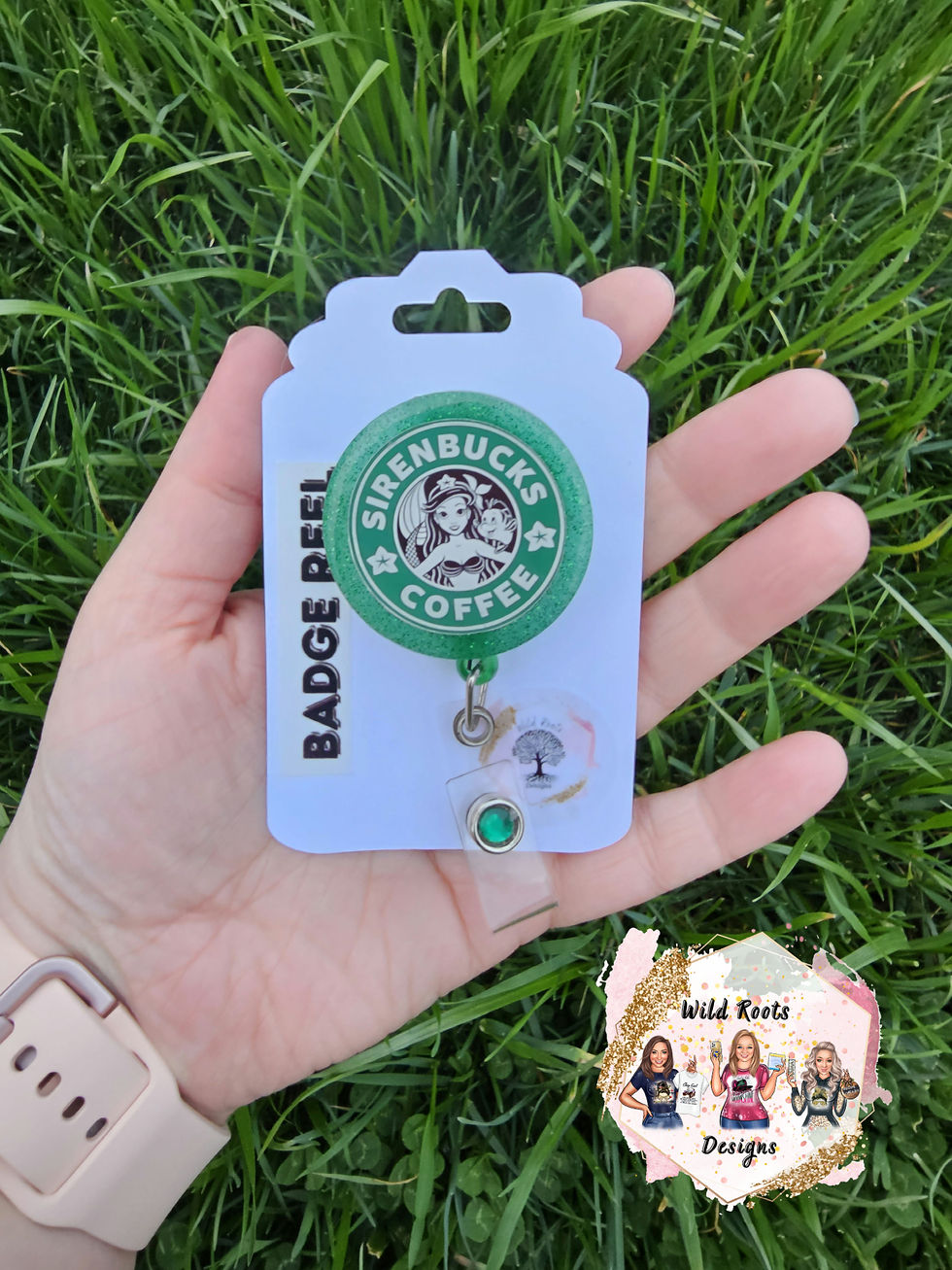 Thumbnail: Siren Bucks Badge Reel