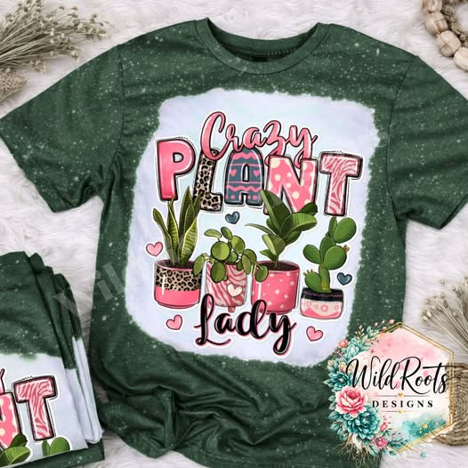 🪴💖 Crazy Plant Lady Tee 💖🪴