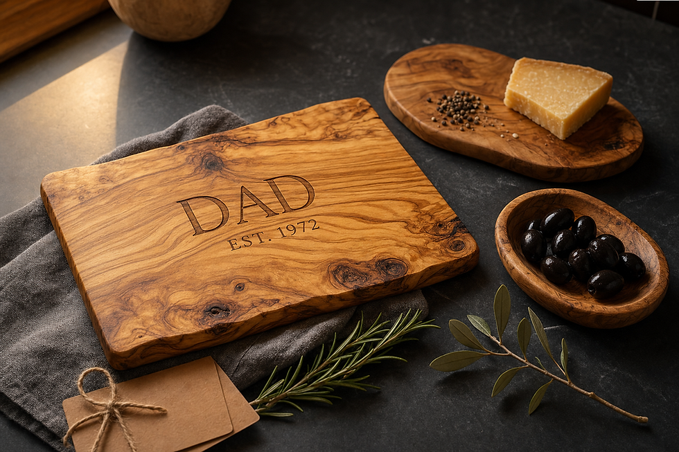 The Olive Wood Gift for Dad That Actually Gets Used: Father's Day 2026