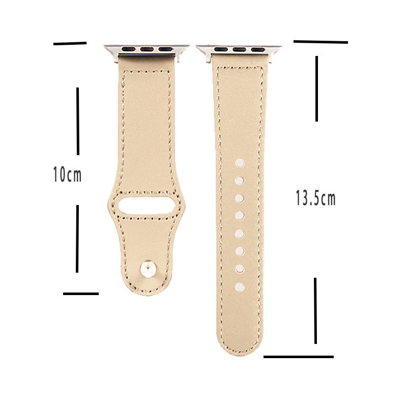 Thumbnail: Apple Watch Ultra SE 87654321 series classic leather strap black brown men and w
