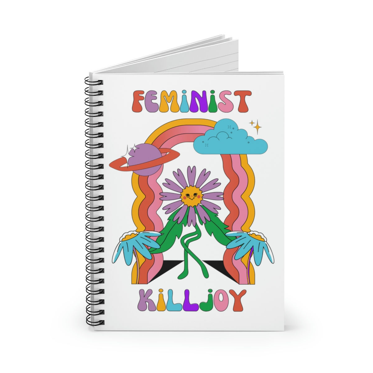 Retro Feminist Killjoy Notebook