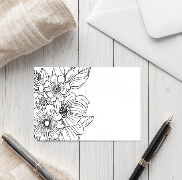 botanical-line-art-note-cards