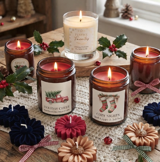 Christmas Candle Making