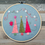 Thumbnail: “Christmas tree felt and embroidery craft kit with festive colours, threads, and pattern