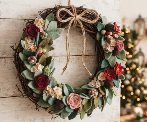 Christmas Wreath - £65pp