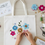 Thumbnail: Tote Bag Craft Kit: DIY Canvas Decoration Set