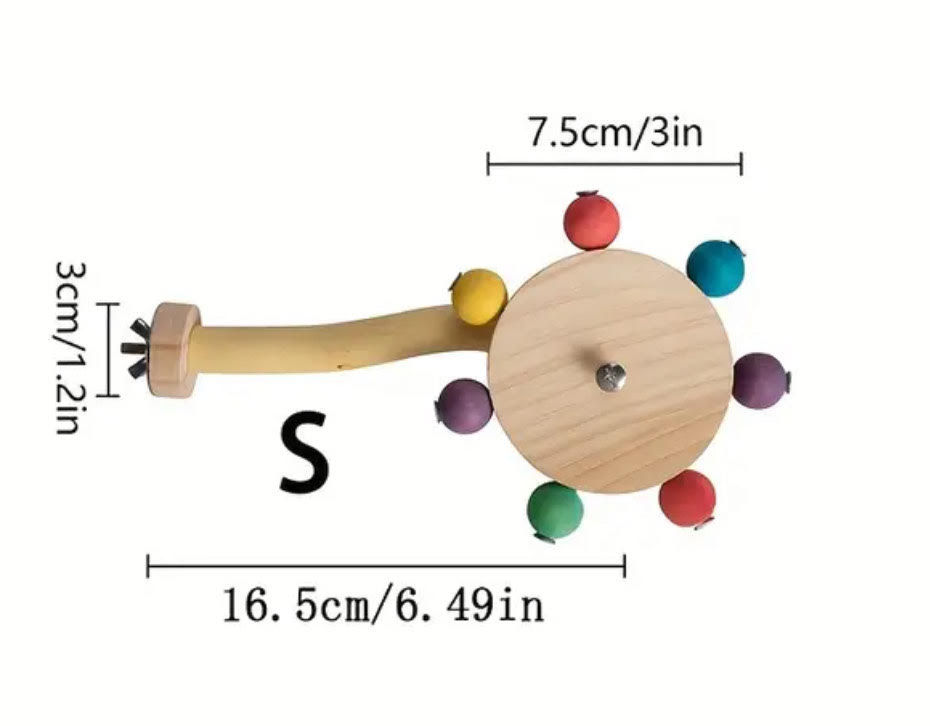 Miniatura: Πατήθρα για παπαγαλάκια με παιχνίδι