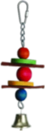 Παιχνίδι για παπαγάλους ξύλο, σχοινιά μπάτζι, λάβμπερντ, κοκατίλ, ρίνγκνεκ Birds Kingdom