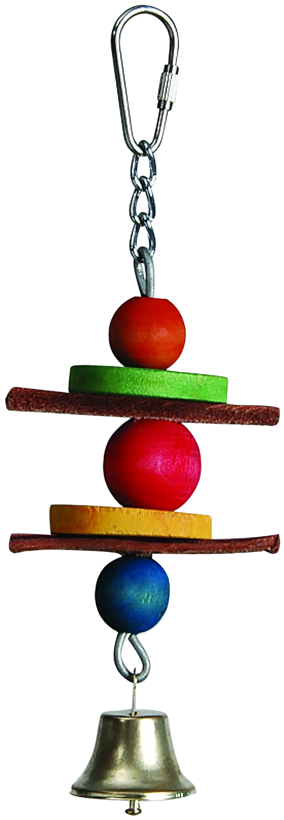 Παιχνίδι για παπαγάλους ξύλο, σχοινιά μπάτζι, λάβμπερντ, κοκατίλ, ρίνγκνεκ Birds Kingdom