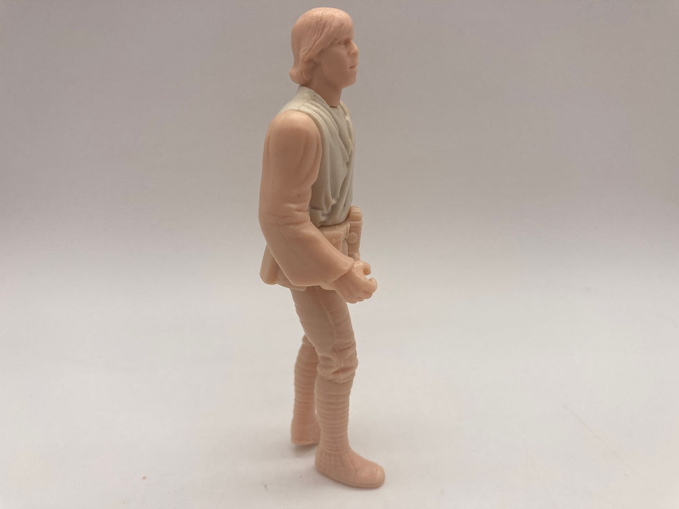 Thumbnail: Star Wars Prototype Test Shot Luke Skywalker POTF2 Toy Action Figure Kenner 1997