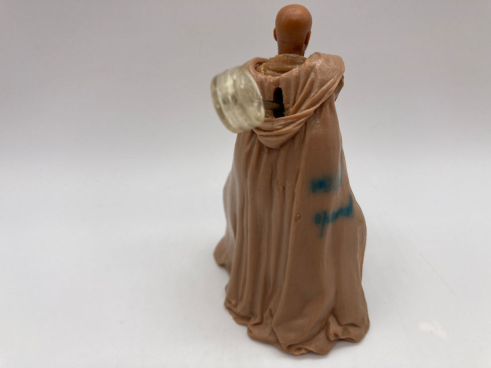 Thumbnail: Star Wars Prototype Mace Windu Arena Confrontation Test Shot Action Figure 2003