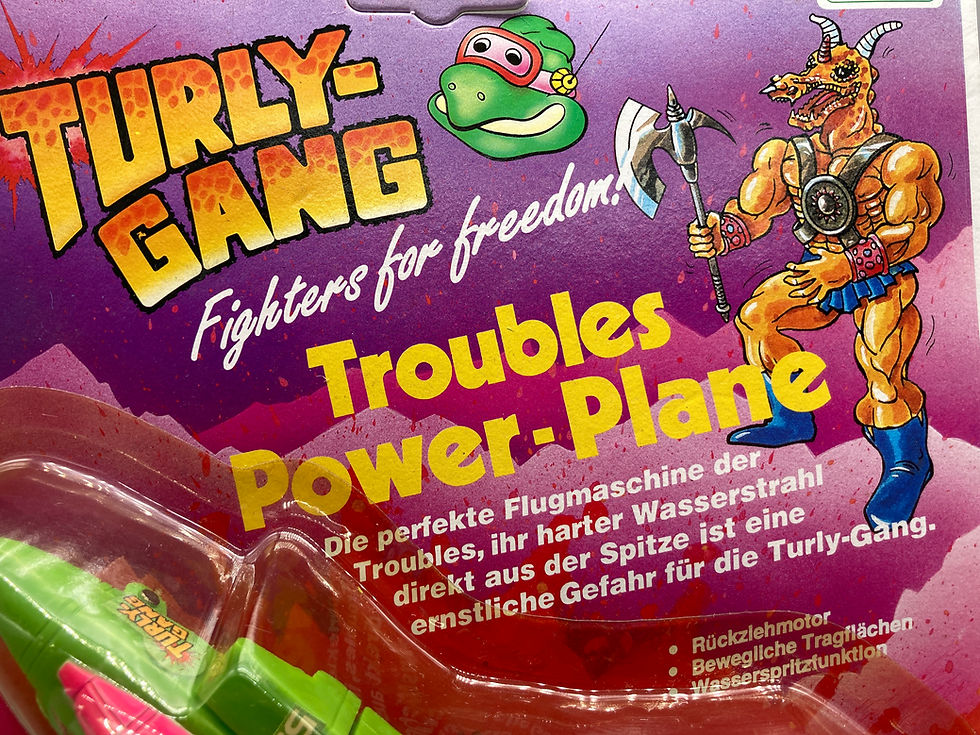 Thumbnail: Vintage Turly Gang Troubles Power Plane Toy Figure MOTU KO MOC Never Opened
