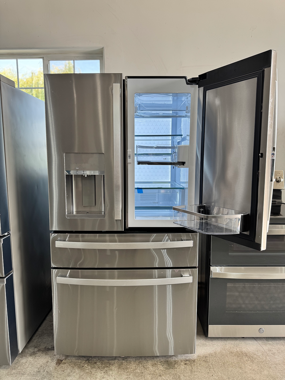 Thumbnail: GE Profile 27.9 Cu Ft 4 Door French Door Refrigerator with Door in Door