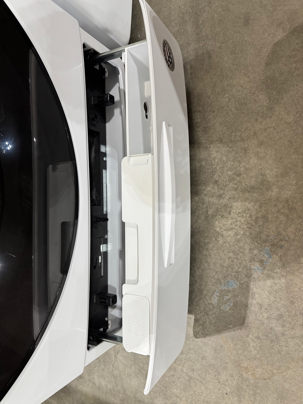 Thumbnail: Whirlpool Front Load Washer and Dryer Set in White