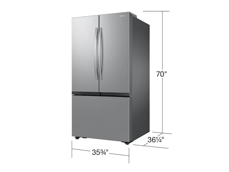 Thumbnail: 32 cu. ft Mega Capacity 3-Door French Door Refrigerator with Dual Auto Ice Maker