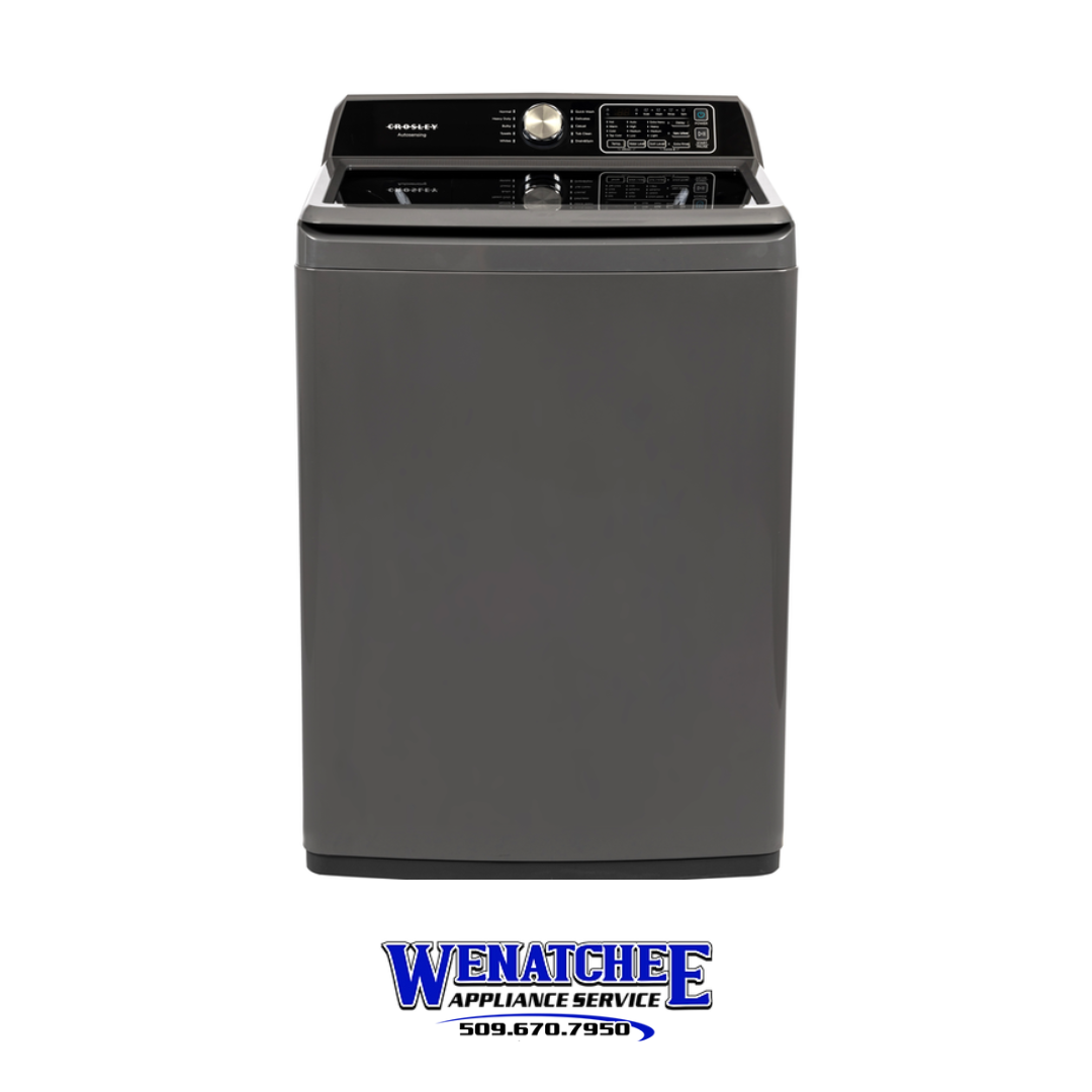 Crosley 4.1 cu ft Capacity Top Load Washer w Agitator in Harbor Mist CWM41154DX