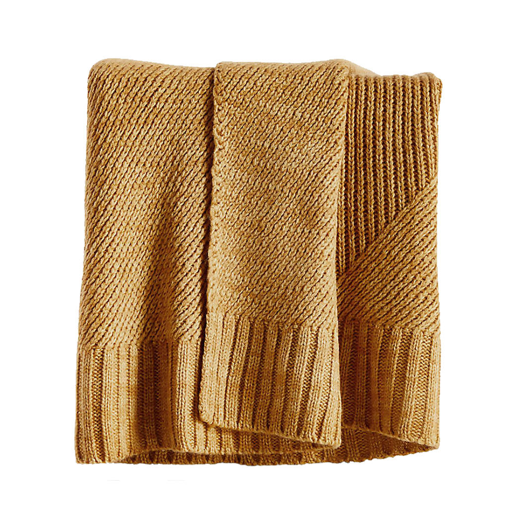 Sweater Knit Throw Blanket