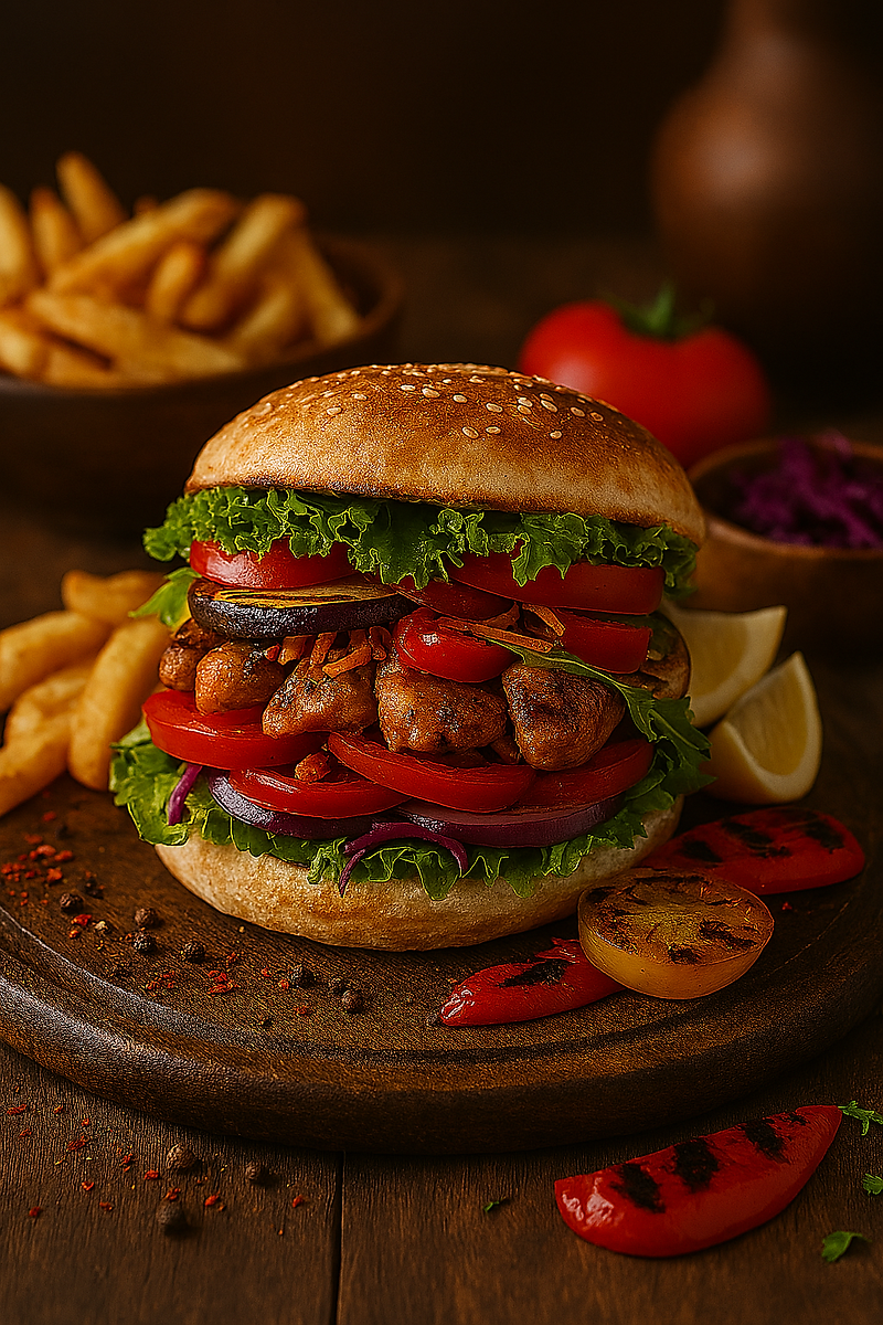 CHICKEN BURGERS