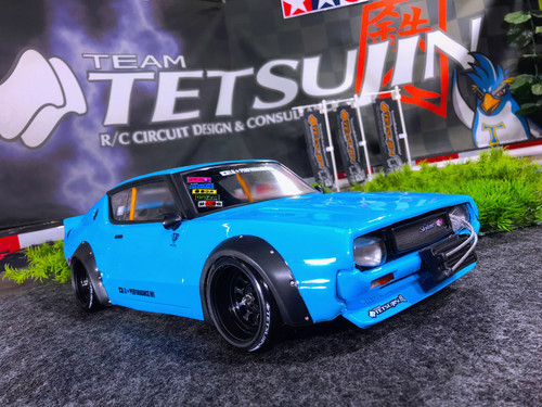 ラジコンボディ カスタムボディNO.63 ケンメリGTRボディ