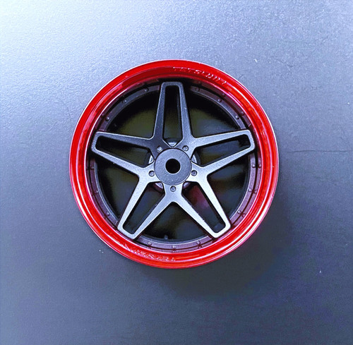 TT-7762 Southern Crossマットブラック ＋ RIM-01 クロムレッド
