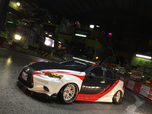TT-8298 LEXUS IS F SPORT TRD ver. 透明ポリカボディー | Tetsujin Shop