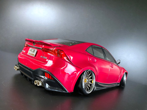 TT-8298 LEXUS IS F SPORT TRD ver. 透明ポリカボディー | Tetsujin Shop