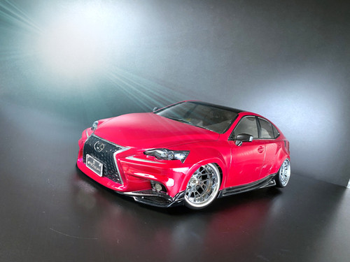 TT-8298 LEXUS IS F SPORT TRD ver. 透明ポリカボディー
