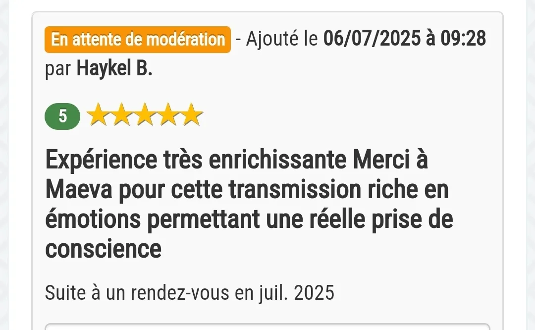 Avis 5 étoiles de Stacy C.