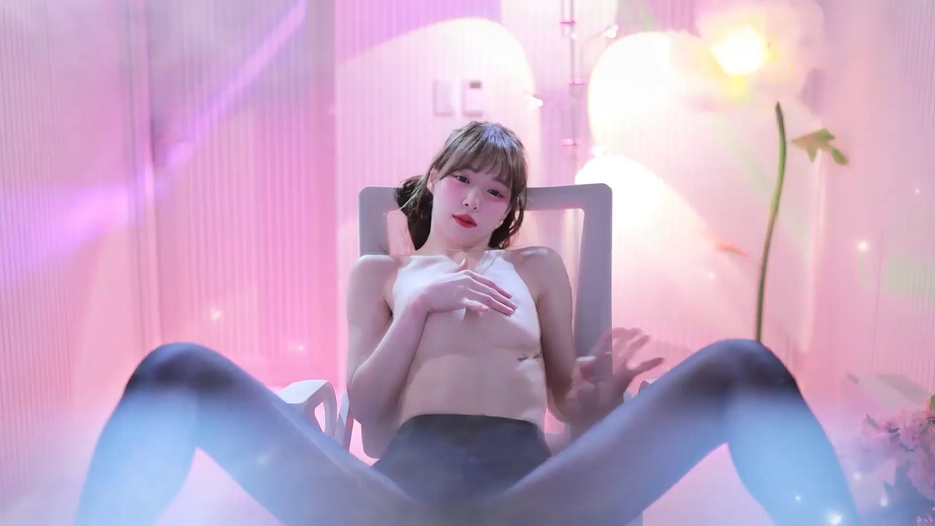 슬랜더 고이나 검스 탱글탱글 핑두 까고 리액션