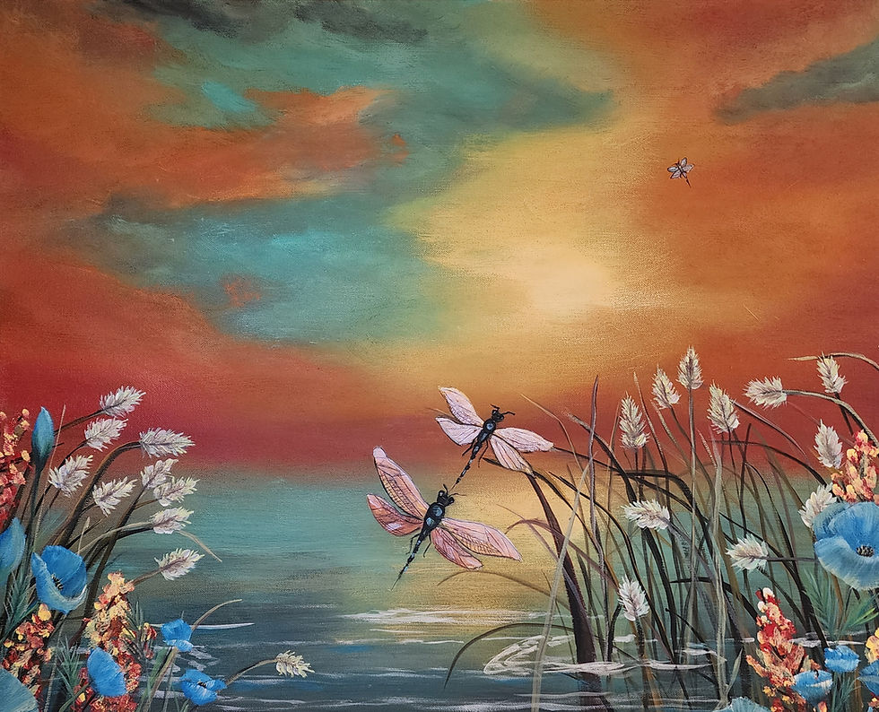 Thumbnail: Sunset Serenade on Still Waters