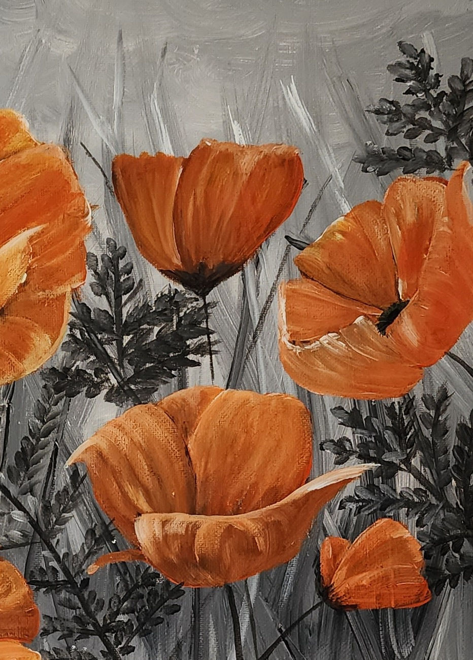 Thumbnail: Orange Poppies
