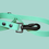 Thumbnail: Details of snap hook on carribean biothane leash.