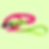 Close-up of pink and green BioThane® dog leash Peony Grove showing duo tone design and sturdy clasp.