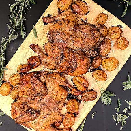 Easy Roast Chicken & Potatoes for Students