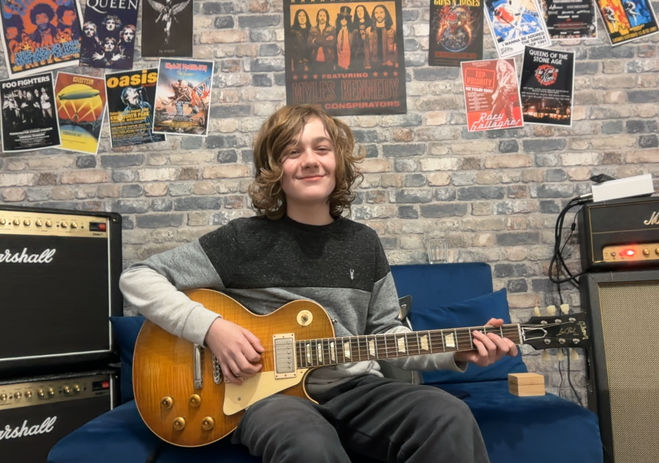 Cannock Guitar Lessons. Jack Edwards Guitar Tuition.