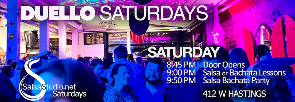 Salsa Bachata Vancouver lessons and party