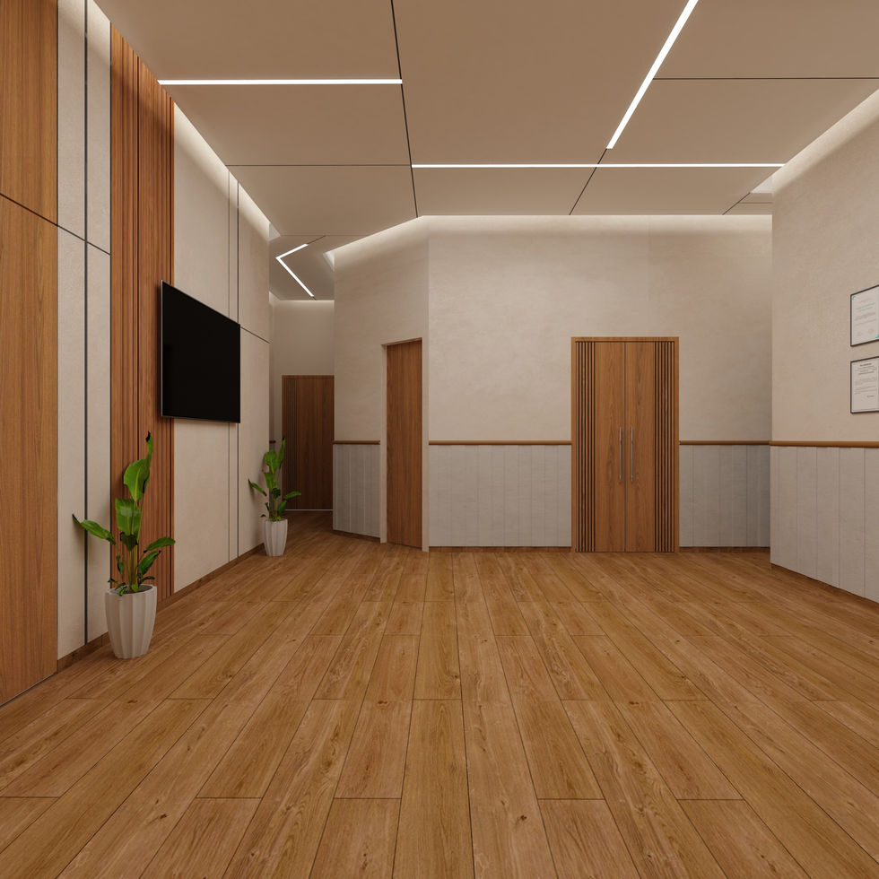 Reception and waiting area