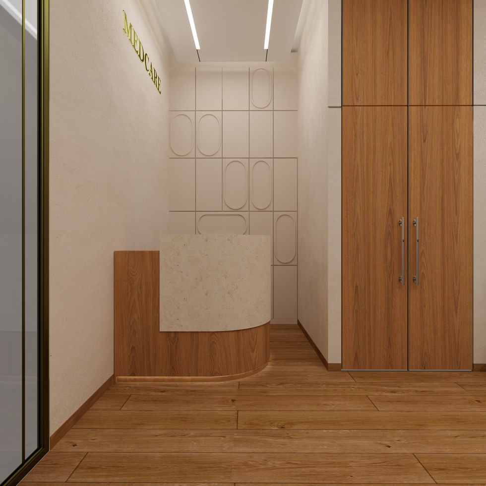 Reception and waiting area