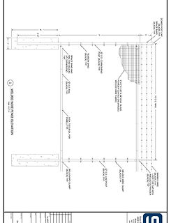 SloanSecure™ Welded Wire Fence - Drawing