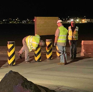 IronSite technicians performing maintenance on security equipment