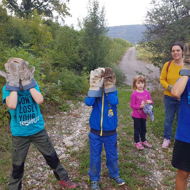 Einsatz rund um den Hölzliweiher in der Hungerzelg, 30. August 2018