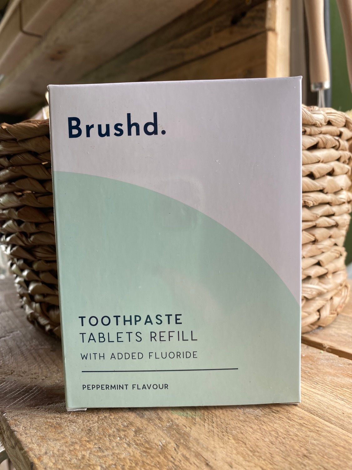 Added Fluoride Toothpaste Tablet - (Refill-Pack124)