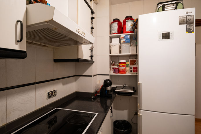 Estado original de la cocina antes de la reforma - Proyecto Nova - Estudi Valper Olesa de Montserrat