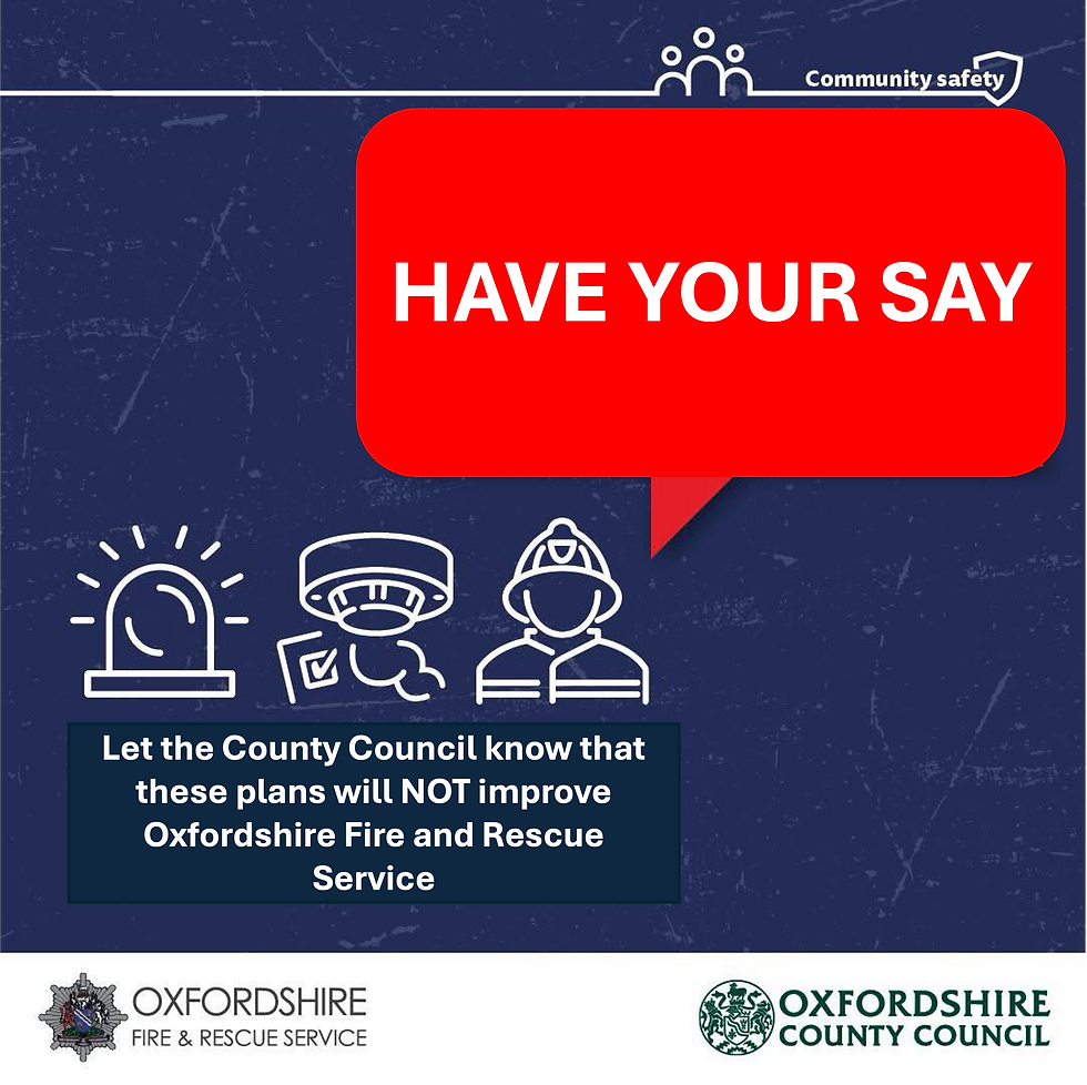 People need to inform Oxfordshire County Council that the changes the Lib Dems are proposing are DANGEROUS!