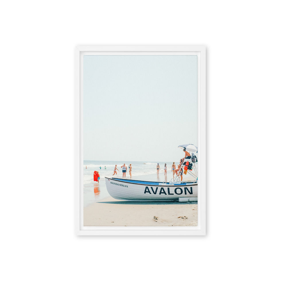Thumbnail: Avalon Beach Canvas