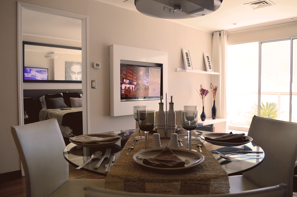 Vista desde el comedor