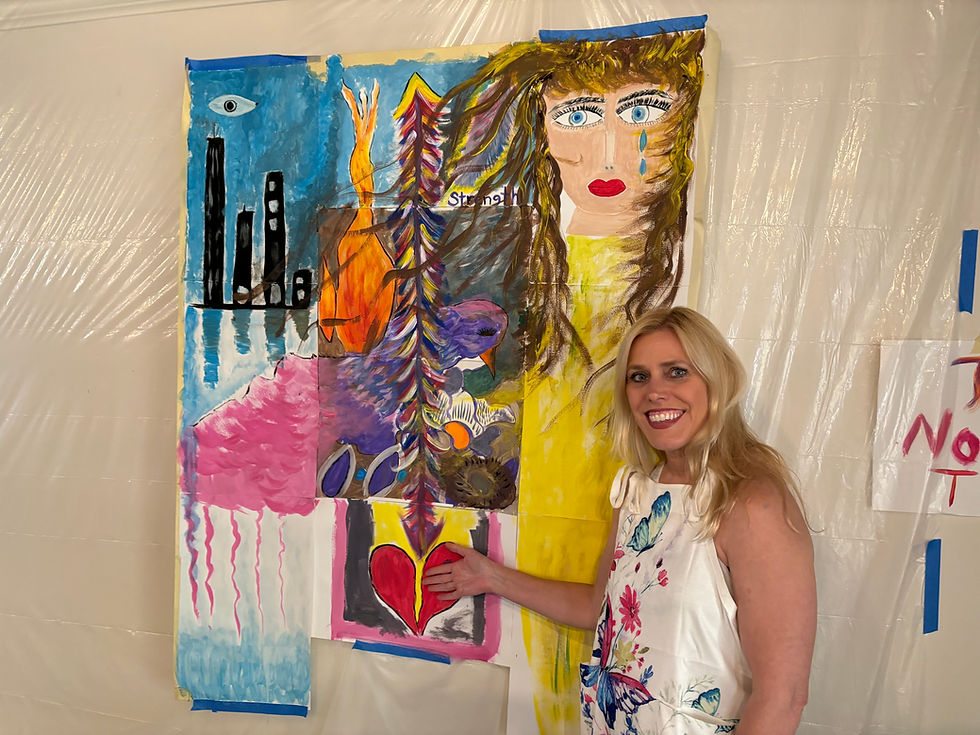 Intuition Painting for Women: Navigating Menopause With Creativity