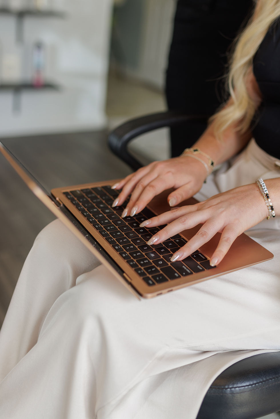 May Luu K-tip hair extension specialist serving Montgomery County Maryland and surrounding areas Book a free consultation