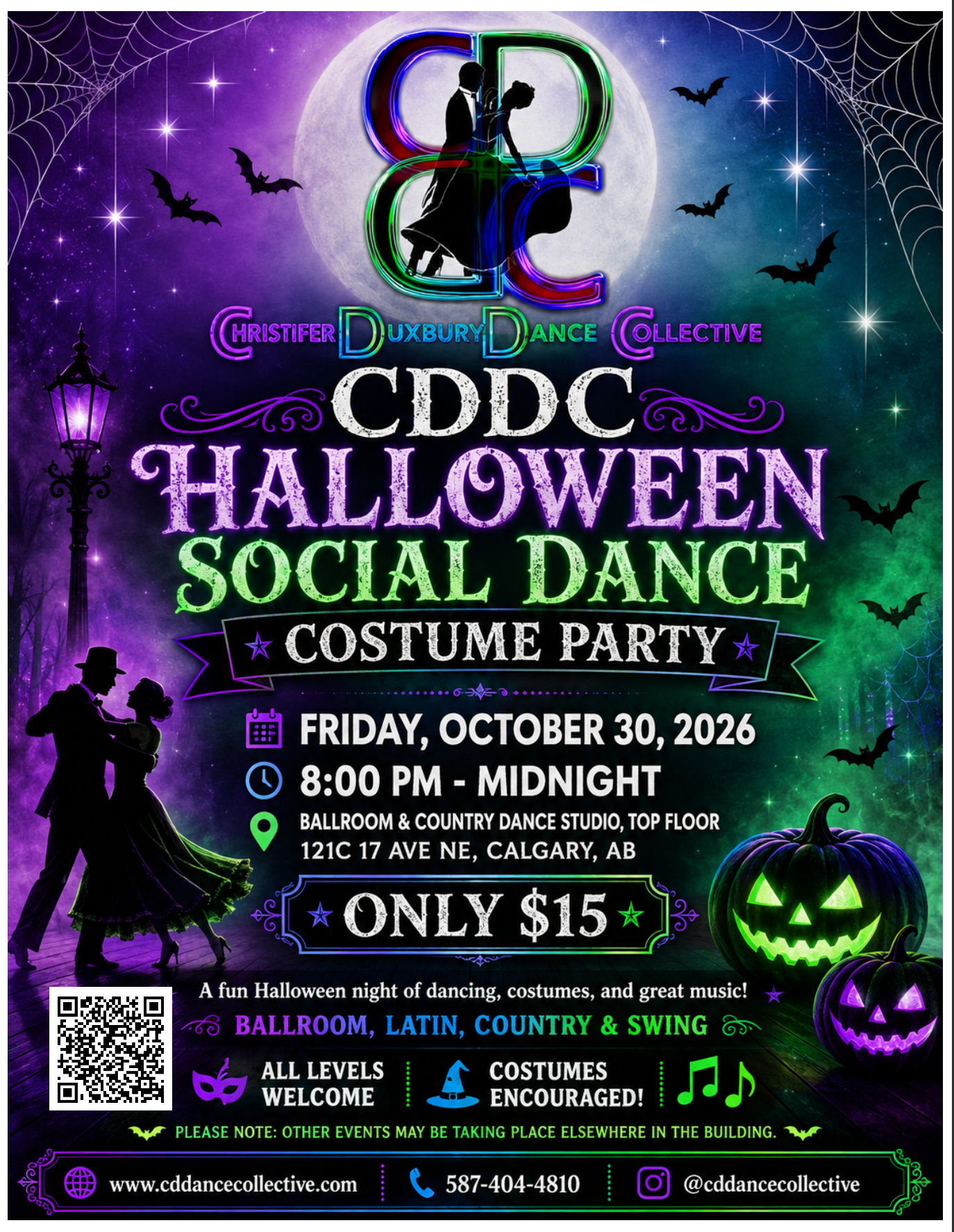 CDDC'S Halloween Social Dance